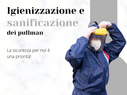 Igienizzazione e sanificazione